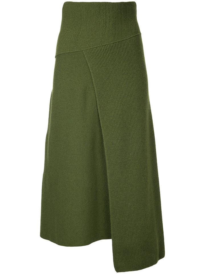 Nehera Midi Knit Skirt - Green