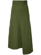 Nehera Midi Knit Skirt - Green