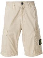 Stone Island Cargo Shorts - Brown
