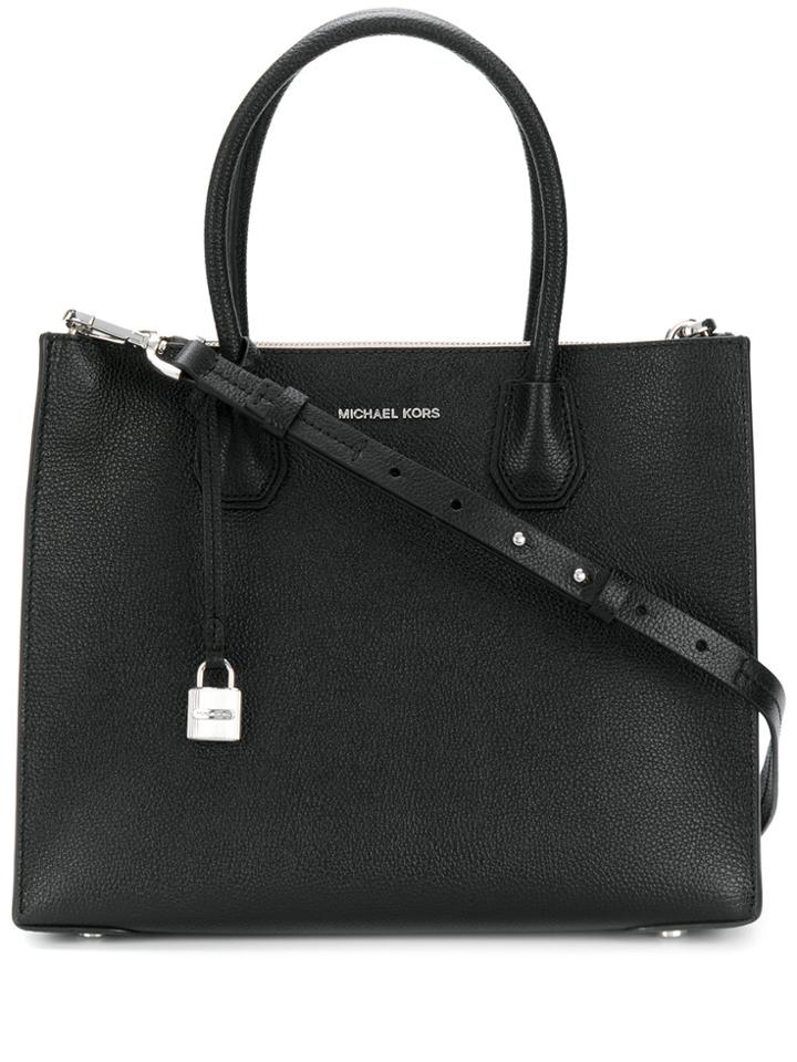 Michael Michael Kors Lockpad Detail Tote - Black