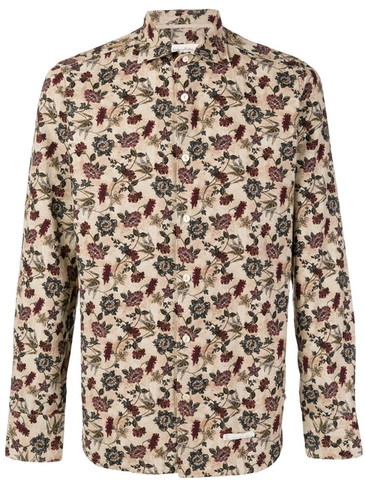 Tintoria Mattei Floral Shirt - Nude & Neutrals