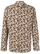 Tintoria Mattei Floral Shirt - Nude & Neutrals