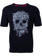 Loveless Skull Print T-shirt, Men's, Size: 1, Black, Cotton