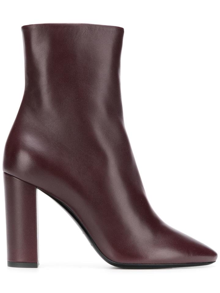 Saint Laurent Saint Laurent 5274650rr00 6031 Bordeaux Furs &