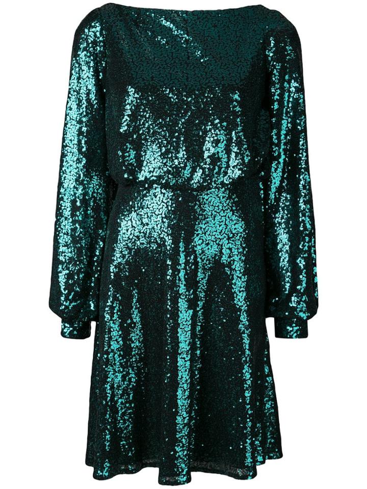 Tadashi Shoji Sequin Dress - Green