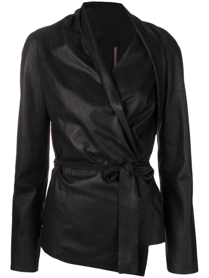 Rick Owens Lilies Sisyphus Wrap-style Top - Black