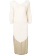 Lorena Antoniazzi Long Knitted Dress - Neutrals