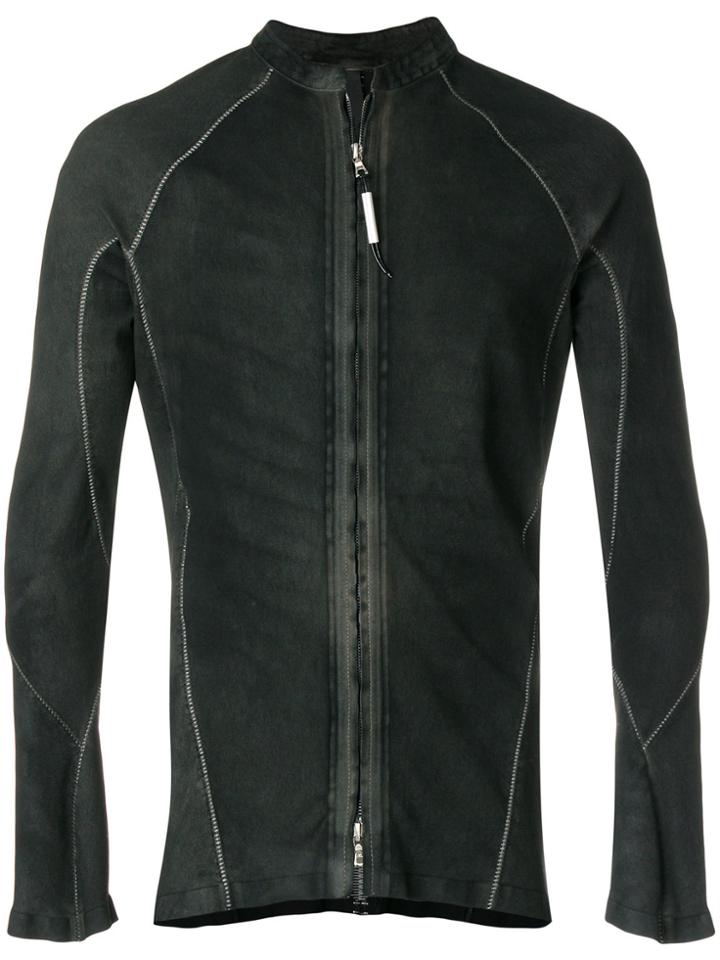 Isaac Sellam Experience Zipped Fitted Shirt-jacket - Black