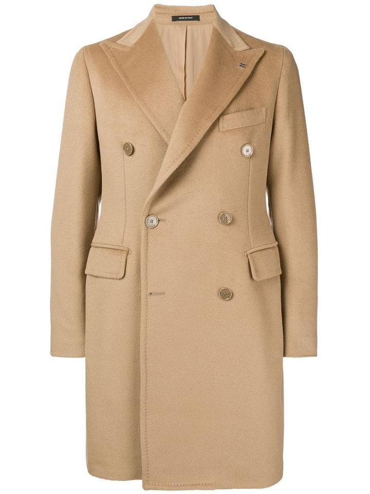 Tagliatore Double Buttoned Coat - Neutrals