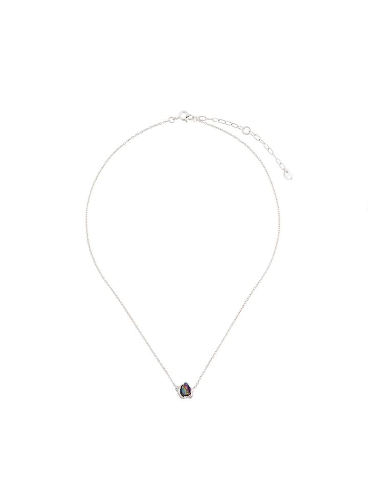 Niza Huang One Stone Necklace - Metallic