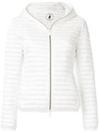 Save The Duck Hooded Padded Jacket - White