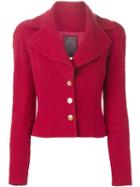 John Galliano Vintage Fitted Jacket, Women's, Size: 42, Red