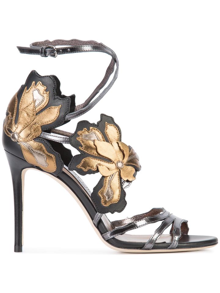 Jimmy Choo Lolita 100 Sandals - Grey