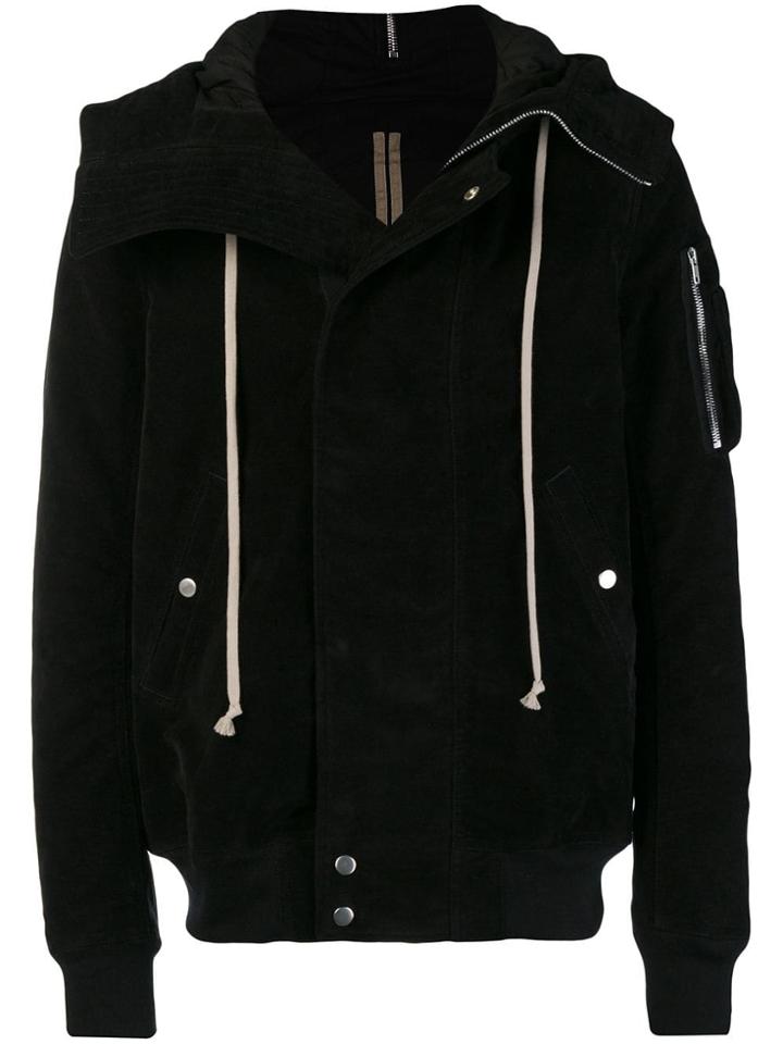 Rick Owens Drkshdw Loose Lightweight Jacket - Black