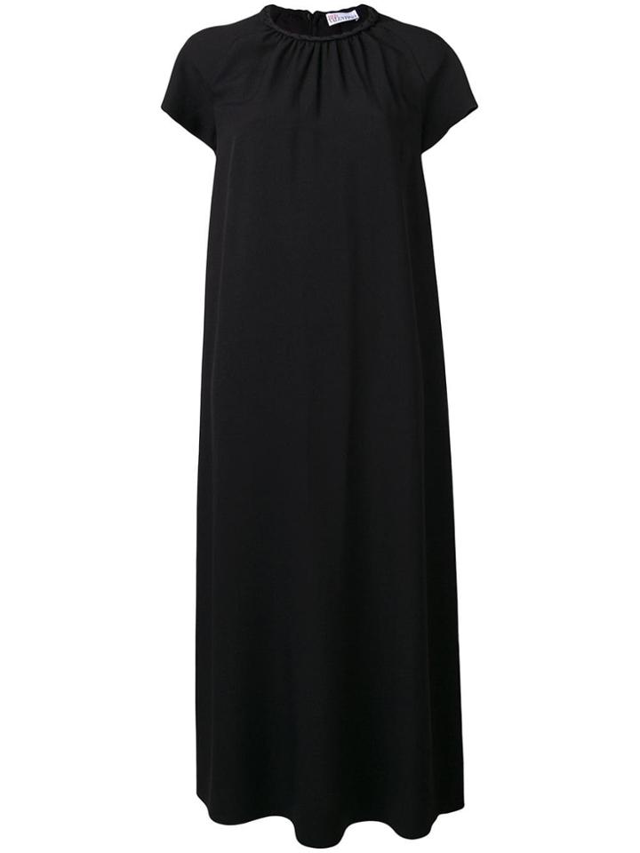Red Valentino Loose-fit Midi Dress - Black
