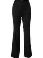 Maison Margiela - Bootcut Trousers - Women - Wool - 42, Black, Wool
