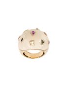 Bibi Van Der Velden 'pop Art' Big Ring - White