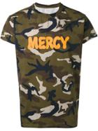 Palm Angels Camouflage Print T-shirt - Green