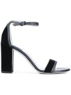 René Caovilla Ankle Strap Sandals - Grey