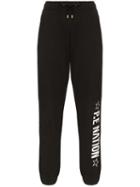 P.e Nation Downclimb Logo-printed Sweatpants - Black