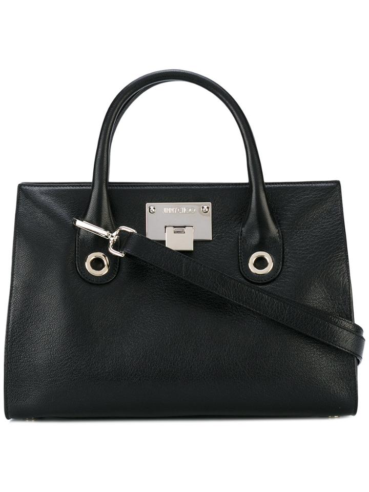 Jimmy Choo 'riley' Tote - Black
