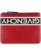 Givenchy Logo Pouch - Red