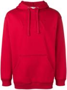 Valentino Vltn Motif Hoodie - Red