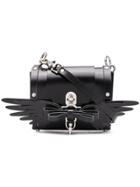 Niels Peeraer Winged Bow Satchel - Black