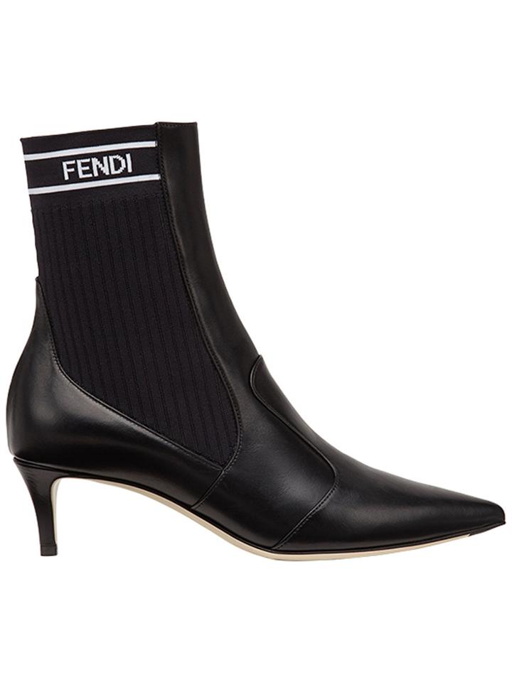 Fendi Rockoko Ankle Boots - Black