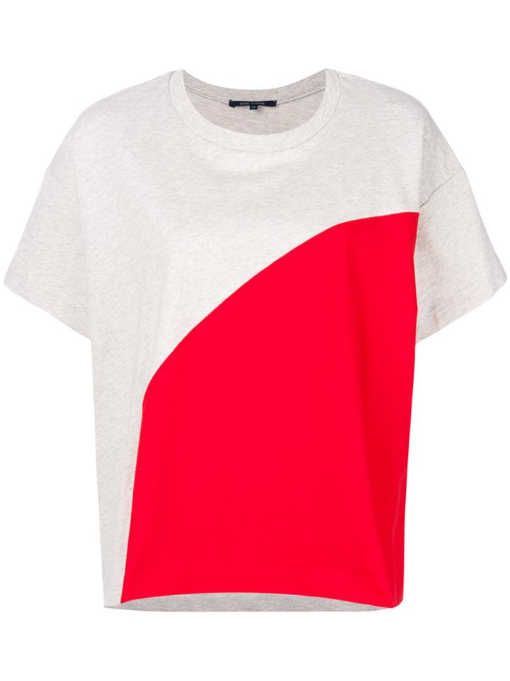 Sofie D'hoore Colour Block T-shirt - Grey
