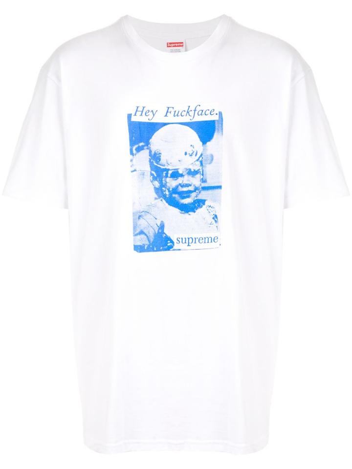 Supreme Hey F*ckface T-shirt - White