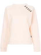 Olivier Theyskens Pinned Detail Sweatshirt - Pink & Purple