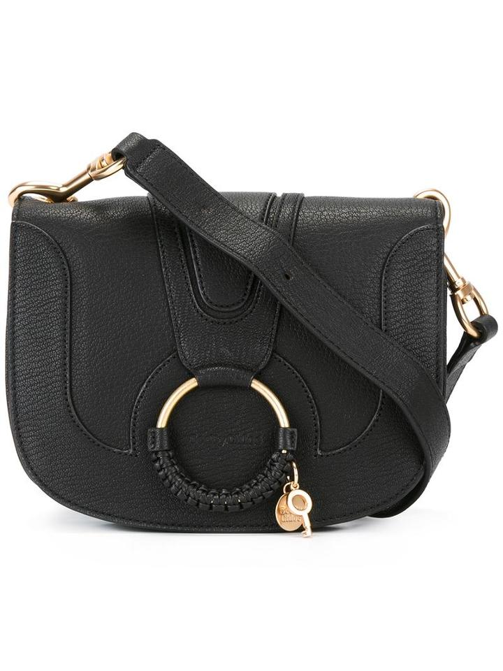 See By Chloé Hana Crossbody Bag, Women's, Black, Goat Skin/cotton