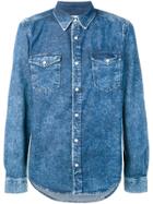 Givenchy Long-sleeve Denim Shirt - Blue