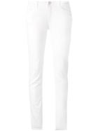 Armani Jeans - Skinny Jeans - Women - Cotton/polyester/spandex/elastane/lyocell - 30, White, Cotton/polyester/spandex/elastane/lyocell