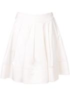 Céline Pre-owned Draped Short Skirt - White