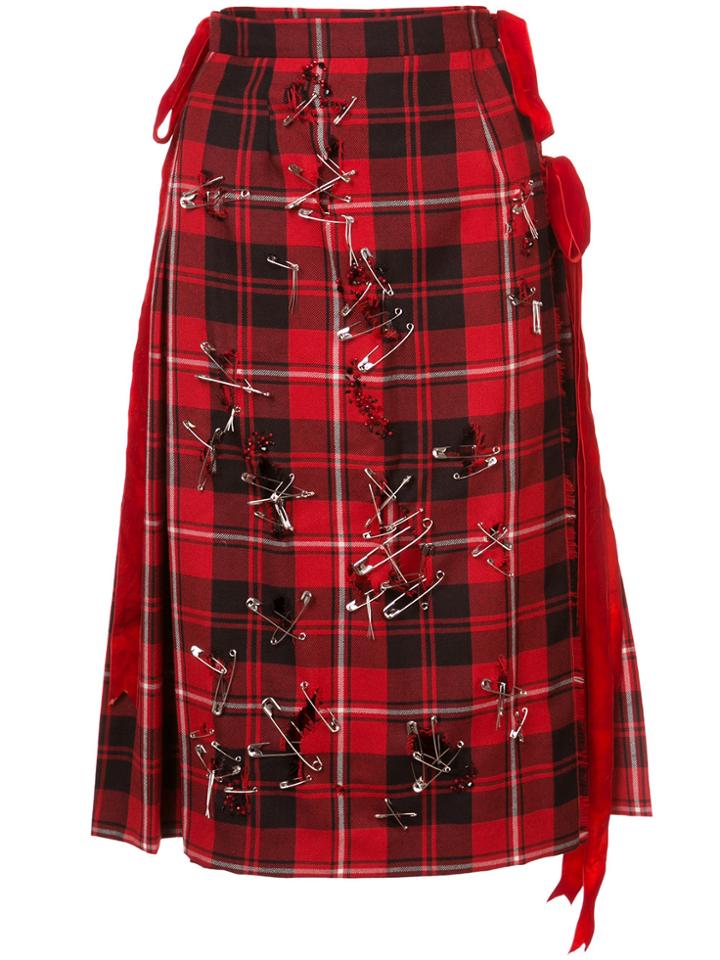 Dilara Findikoglu Manson's Kilt - Red