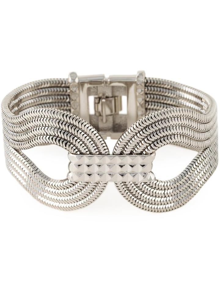 Lara Bohinc 'gagarin' Bracelet, Metallic