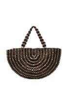 Rixo Bruno Beaded Tote Bag - Brown