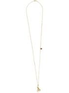 Bibi Van Der Velden Hand Clasp Pendant Necklace - White