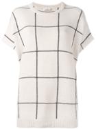 Brunello Cucinelli Grid Knit Top, Women's, Size: Small, Nude/neutrals, Cashmere
