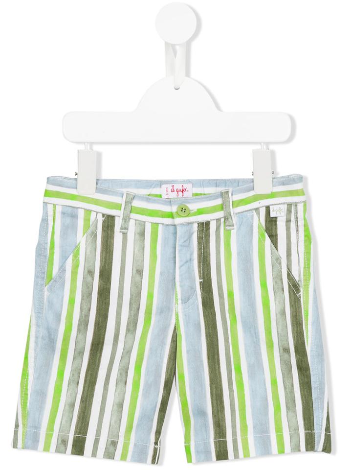 Il Gufo Striped Shorts, Boy's, Size: 10 Yrs