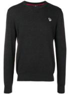 Ps By Paul Smith Horse Patch Jumper - Grey