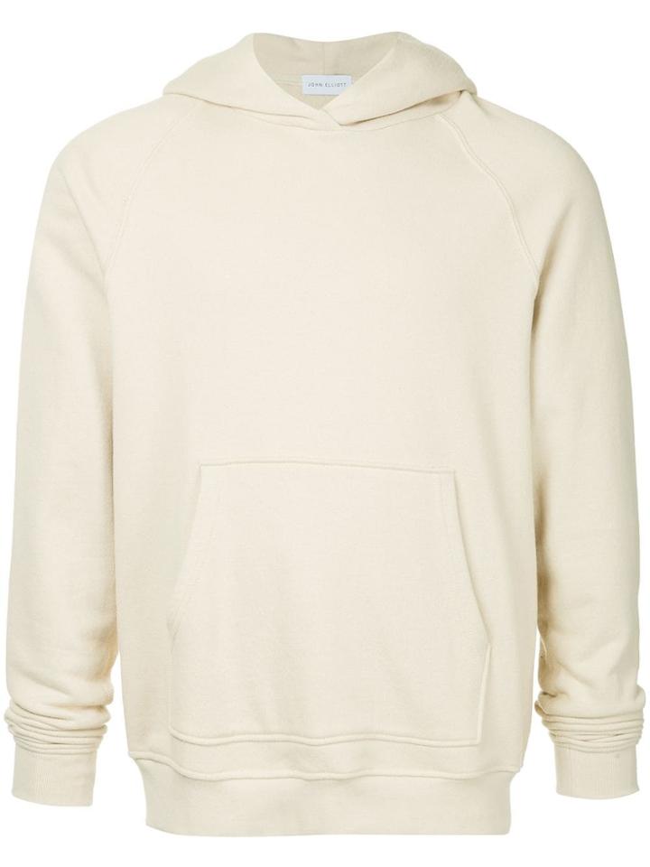 John Elliott Long-sleeve Hoodie - Nude & Neutrals