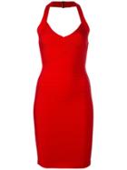Hervé Léger Adrienne Dress - Red