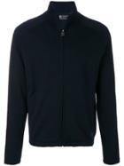 Z Zegna Zipped Cardigan - Blue