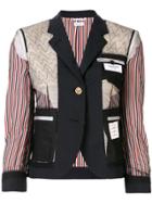 Thom Browne Patchwork Blazer - Blue