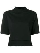 Y-3 Contrast Logo T-shirt - Black