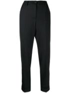 P.a.r.o.s.h. High-waisted Cigarette Trousers - Black