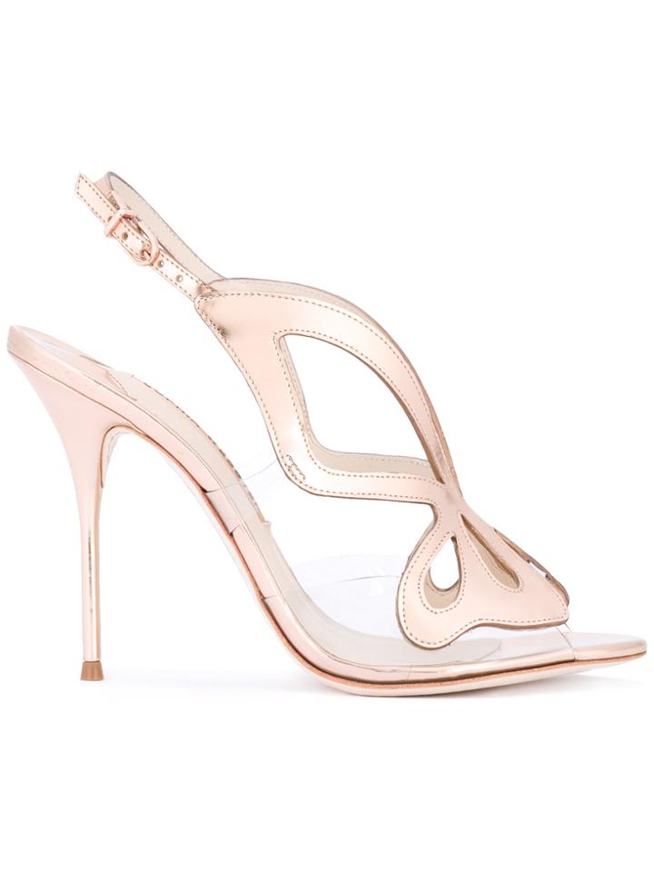 Sophia Webster Madame Butterfly Sandals - Metallic